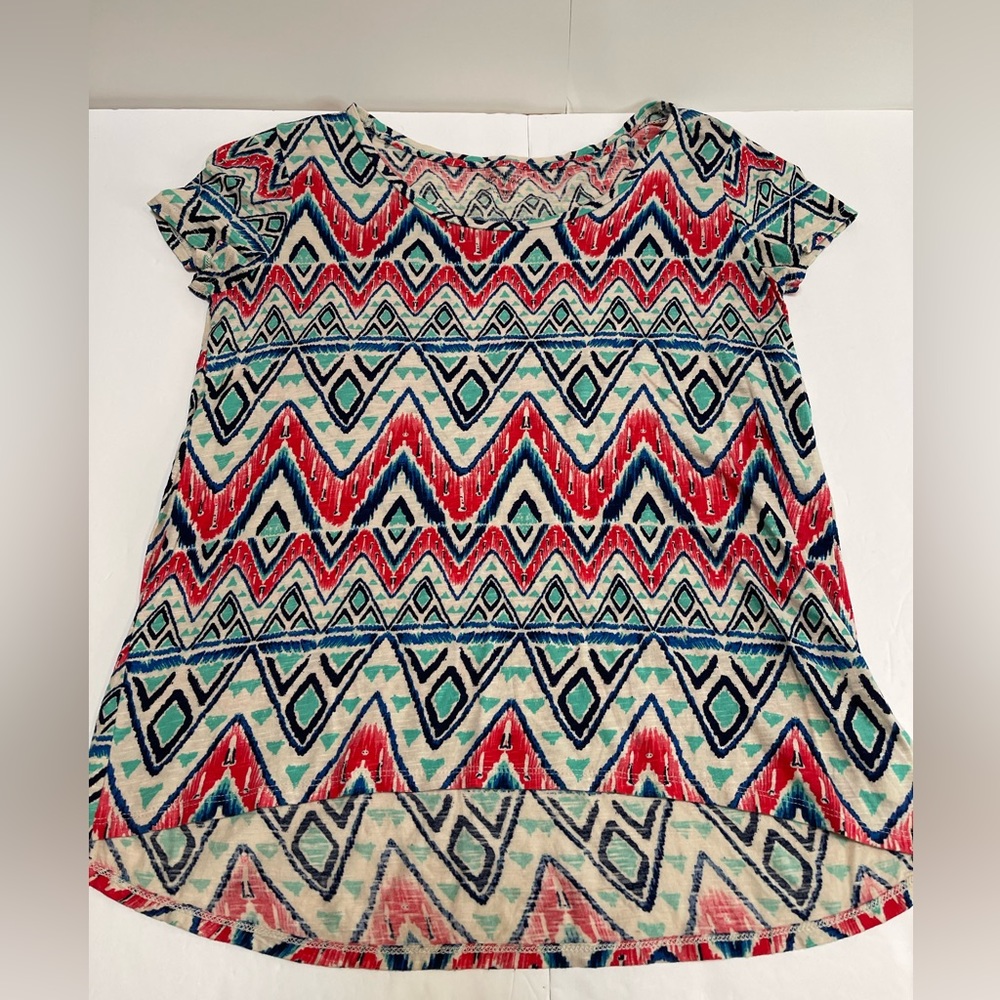Womens ND New Directions Weekend Top Hi Low Size Medium JD